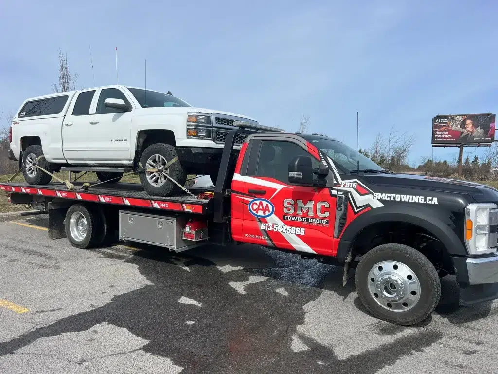 SMC Towing Group provides trusted local towing services for cars, trucks, and SUVs in Barrhaven, Ontario