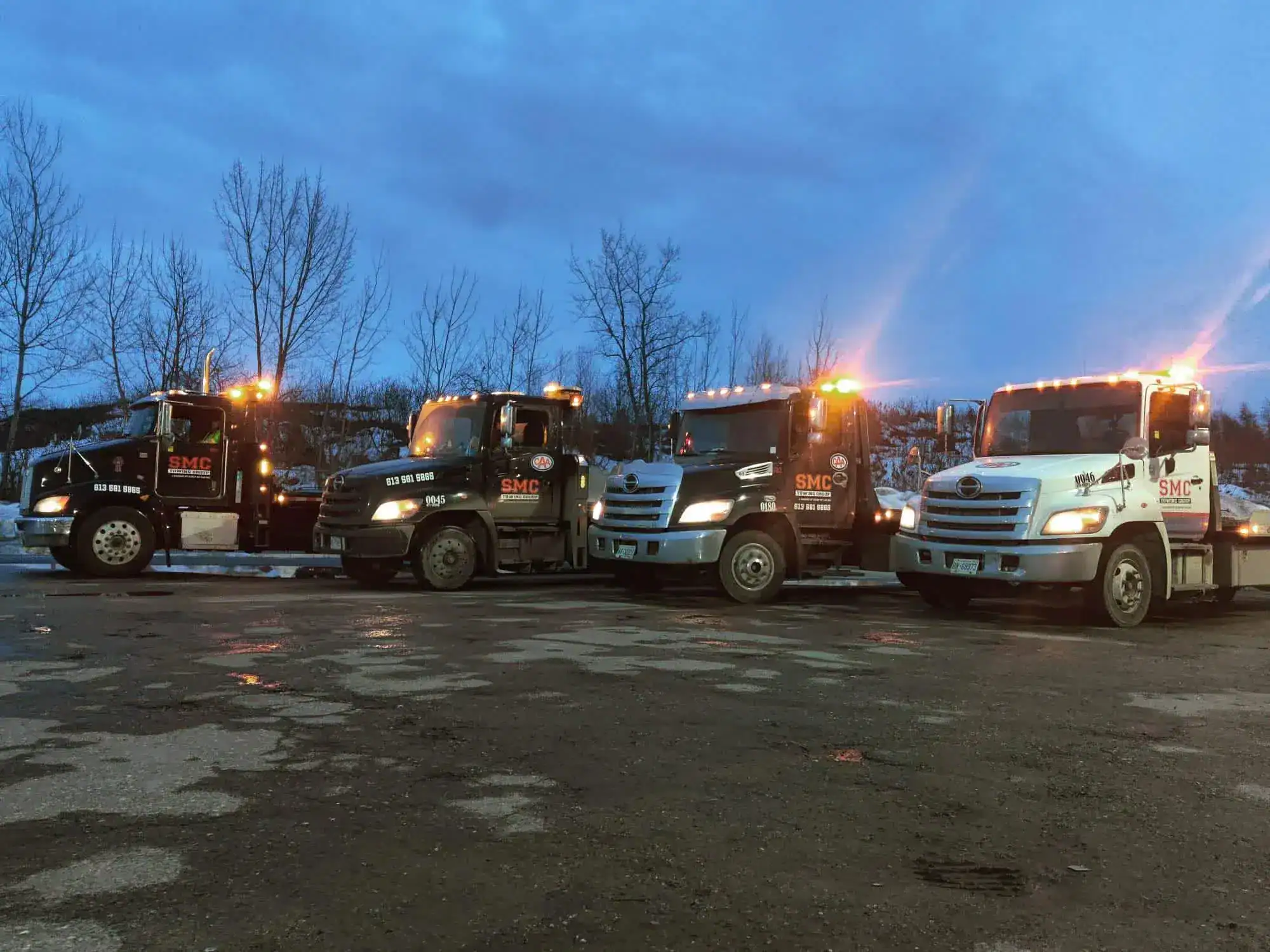 Towing support for breakdowns across Kanata busiest travel routes by SMC Towing Group
