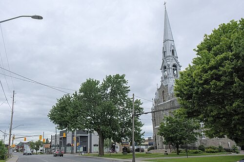 St. Jaques Parish on Notre-Dame Street Embrun, Ontario